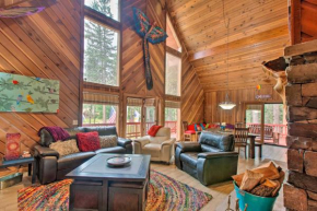 Angel Fire Cabin Hot Tub, Fire Pit and Trail Access